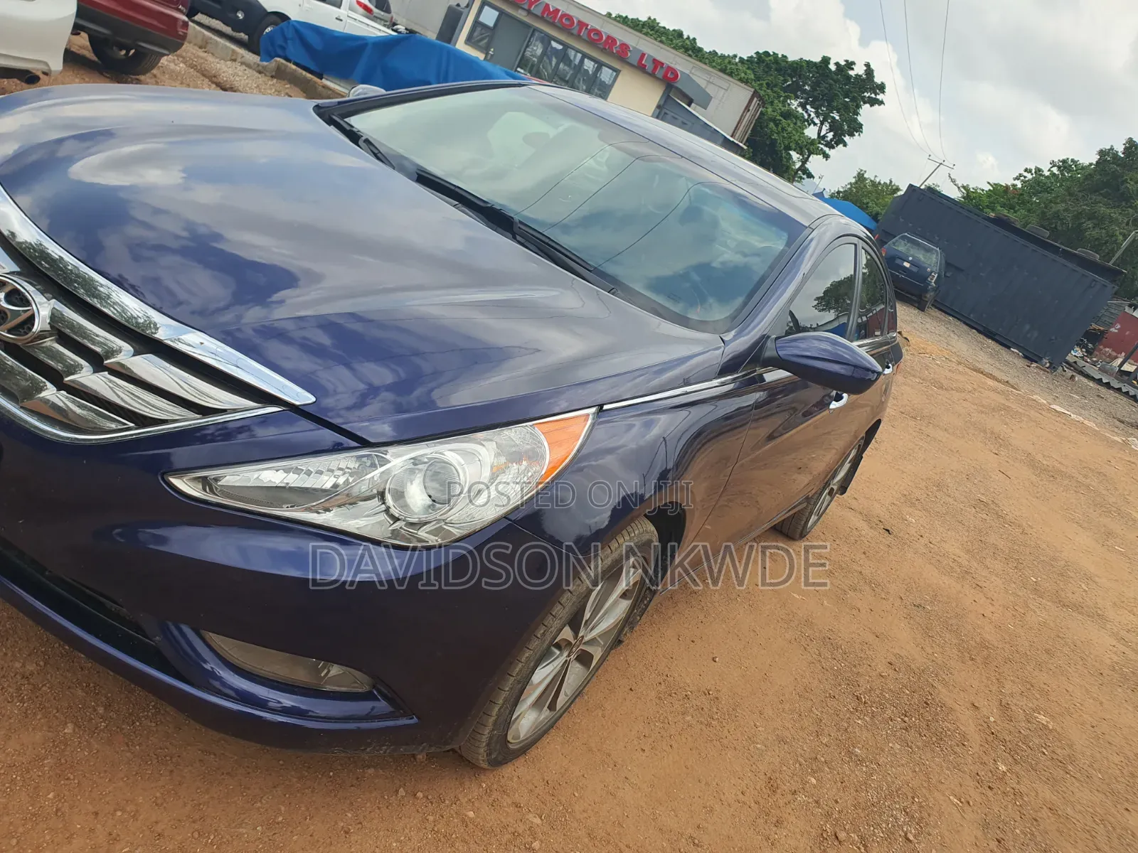 Hyundai Sonata 2013 Blue