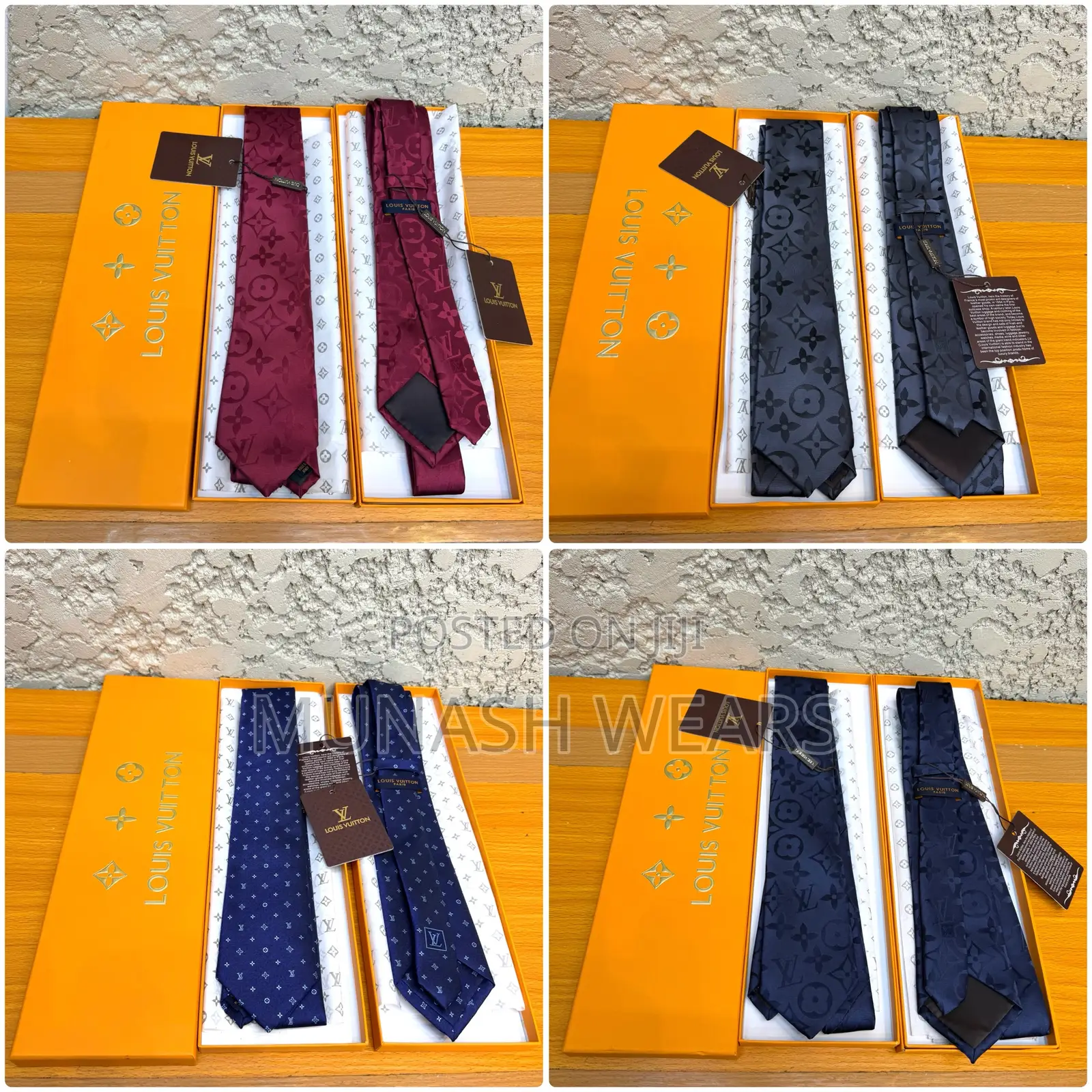 Quality Designer Tie Collection Grid
