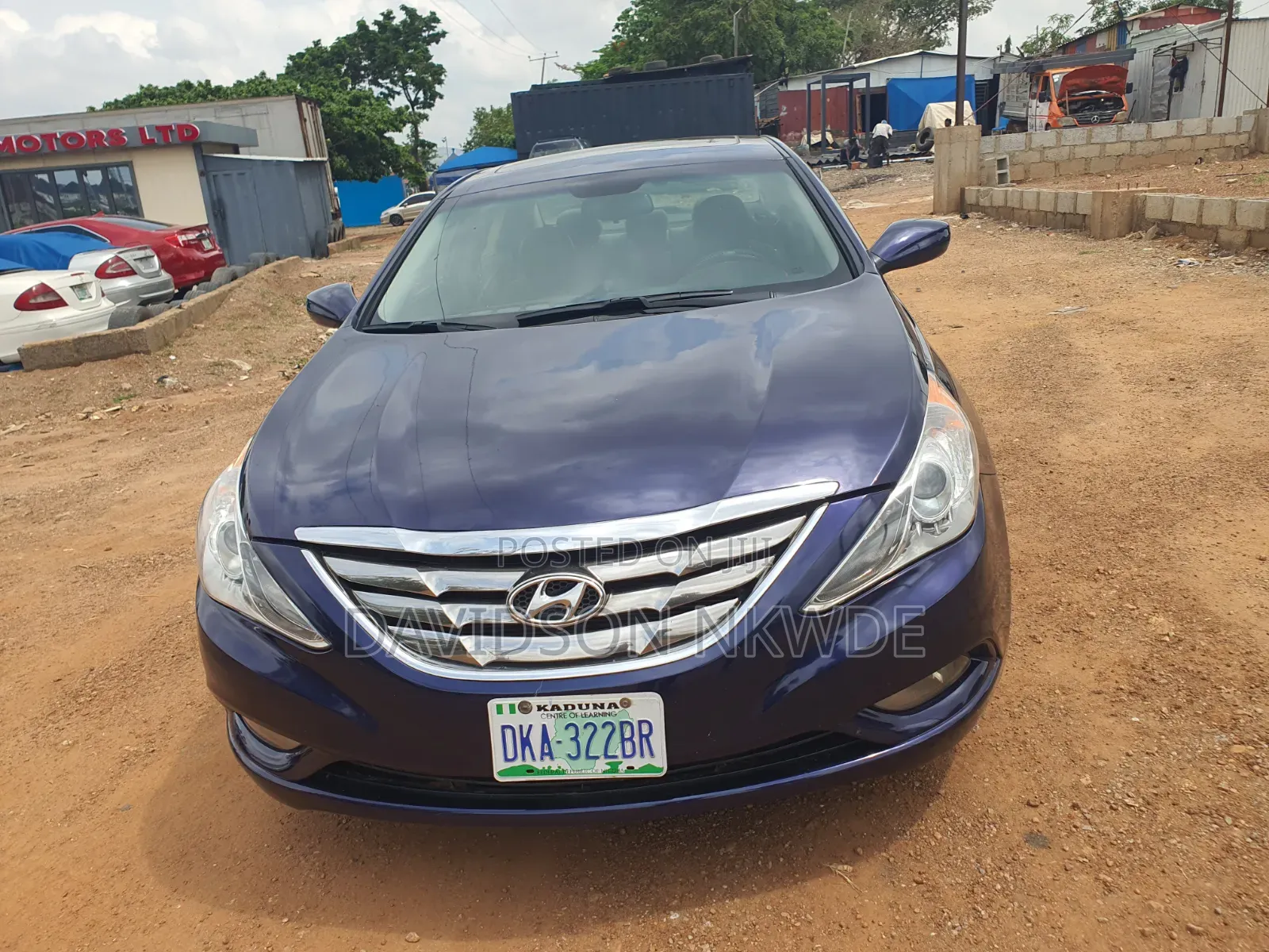 Hyundai Sonata 2013 Blue