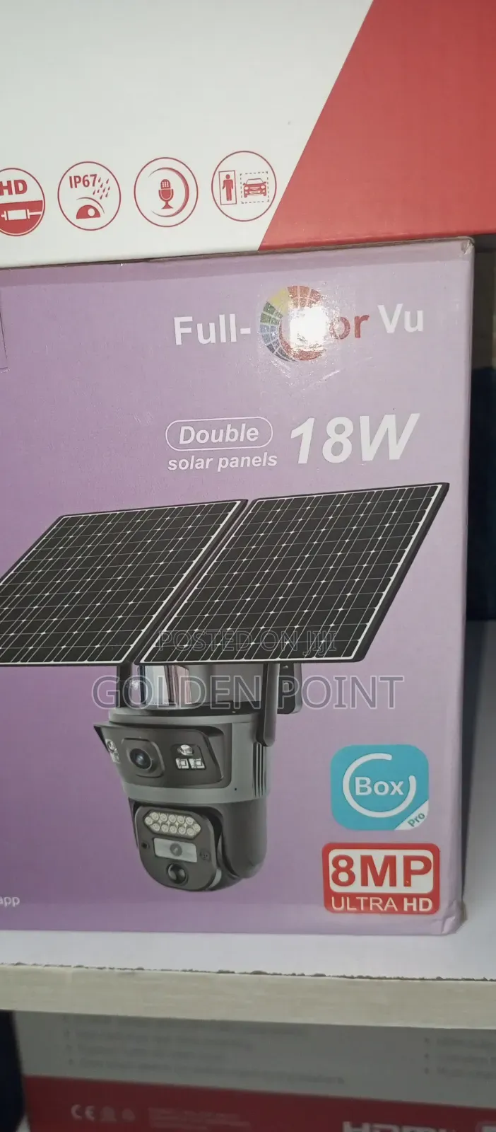 Ubox 4g Aov Solar Camera With 2 Dollar Panel