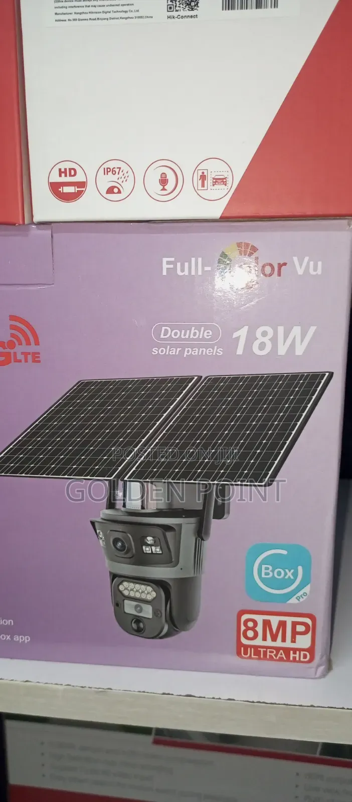 Ubox 4g Aov Solar Camera With 2 Dollar Panel