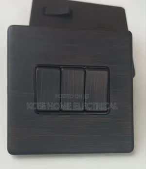 Ulti Entrium Ep Bronze Wall Switch Socket Set – Modern Luxury Design