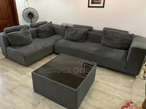Clean Used Sofa With Center Table