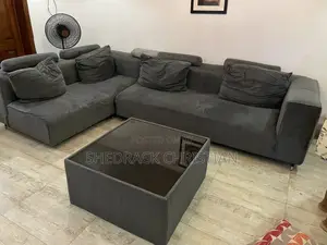 Clean Used Sofa With Center Table