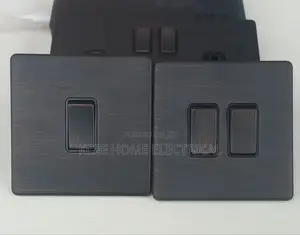 Ulti Entrium Ep Bronze Wall Switch Socket Set – Modern Luxury Design