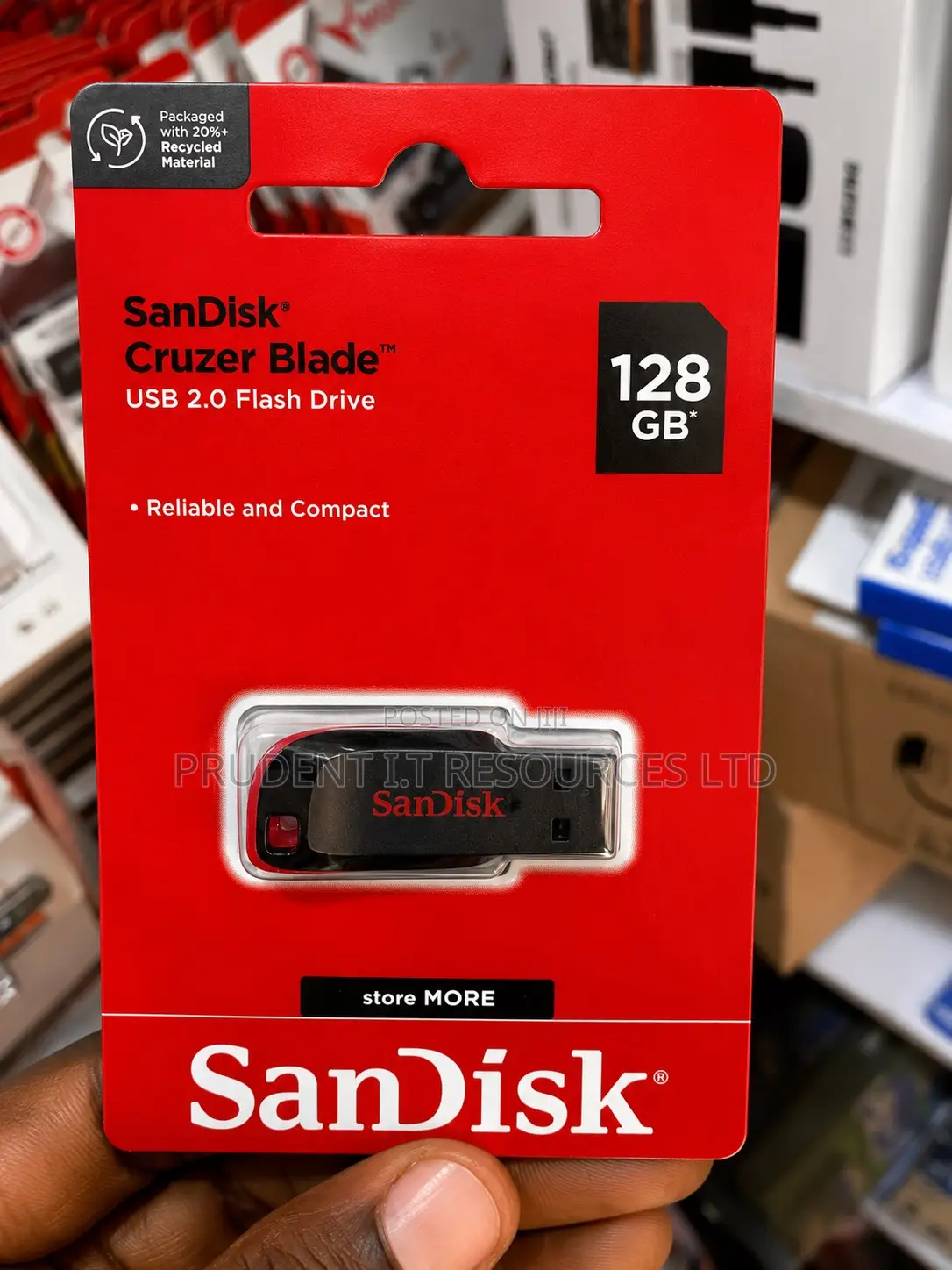 Sandisk Cruzer Blade 128gb Usb 2.0 Flash Drive