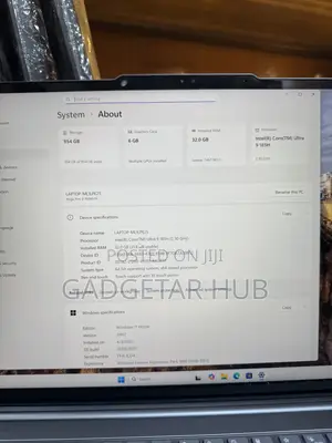 Laptop Lenovo 32GB Intel Core Ultra 9 SSD 1T