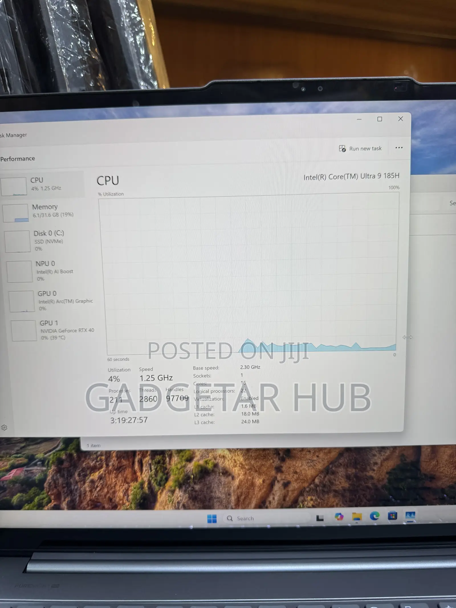 Laptop Lenovo 32GB Intel Core Ultra 9 SSD 1T