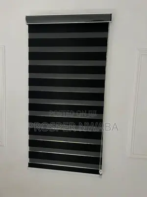 Three Sets of Quality Dark Coloured Window Blind