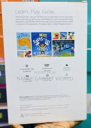 New Amazon Fire 7 Kids Edition 2019 16 GB Blue