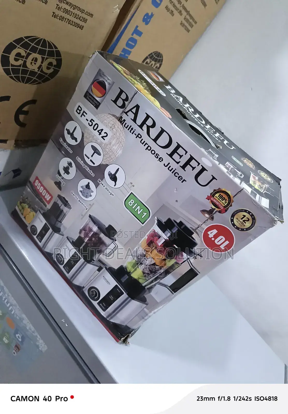 Bardefu Commercial Kitchen Blender