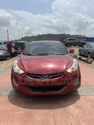 Hyundai Elantra 2013 Red