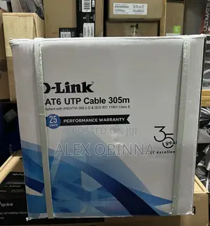 D-Link Cat6 Utp Cable 305m 23 Awg