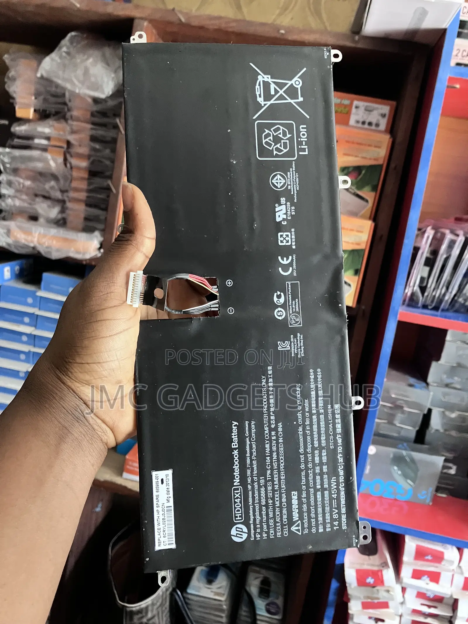 Hp Original Hd04xl Envy Spectra Xt 13-2120tu