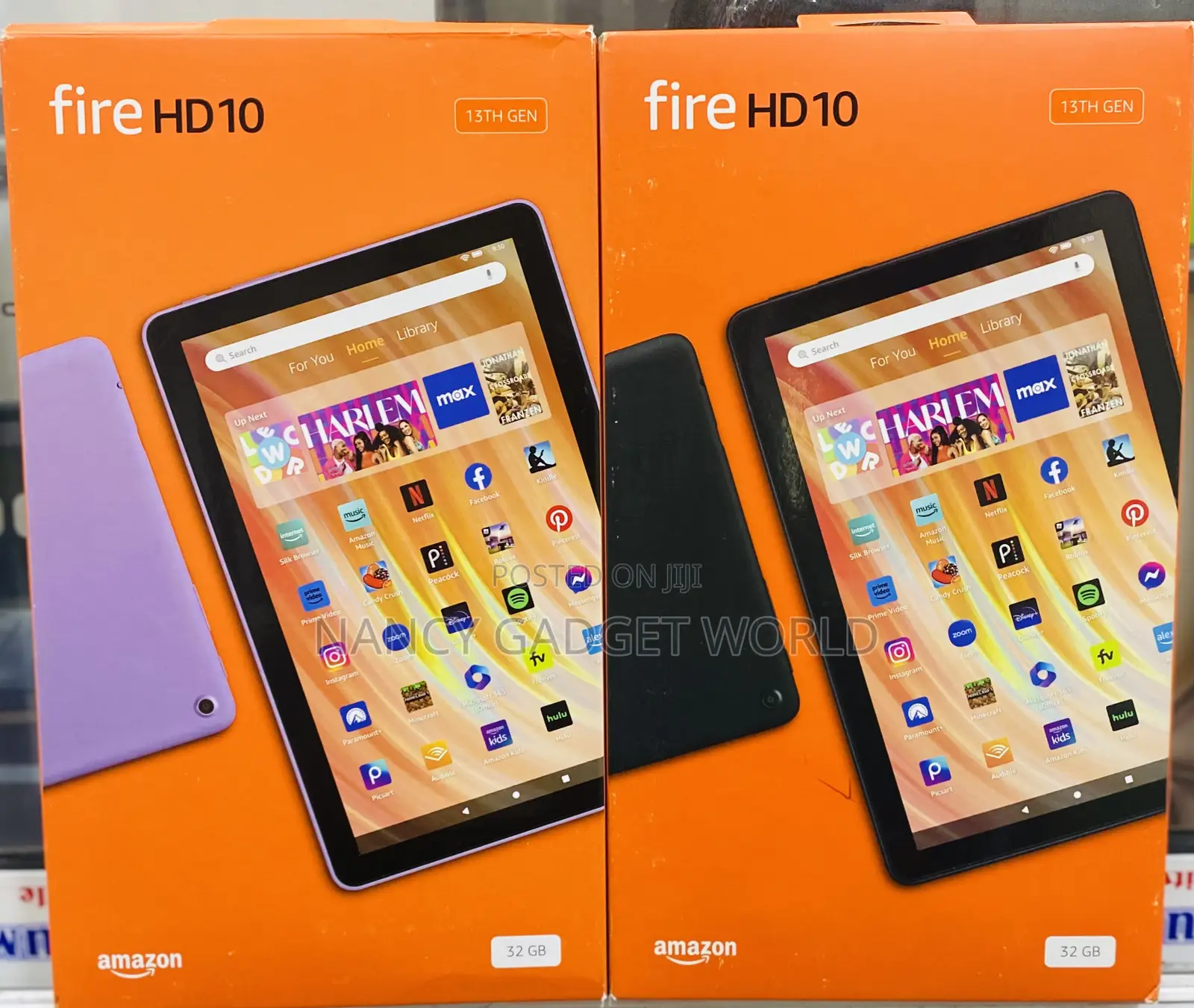 New Amazon Fire HD 10 32 GB Black