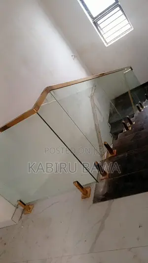 Stainless Glass Rail and Shower Cubicle