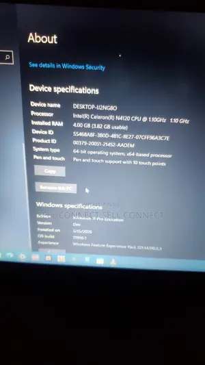 Laptop HP ProBook 11 X360 4GB Intel Celeron SSD 128GB