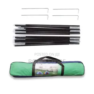 6x7 Feet Outdoor Camping Dome Tent for 2 to 3 Persons With Fibre Pole