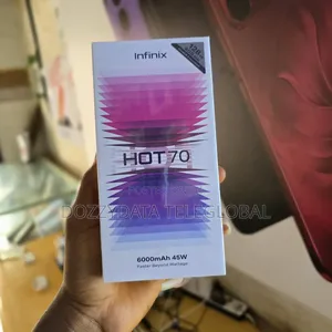 New Infinix Hot 70 128 GB Black