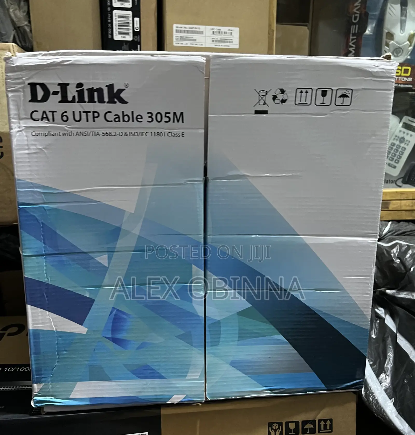 D-Link 100% Copper Utp Cat6 Cable