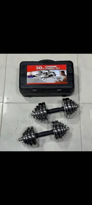 30kg Iron Dumbells