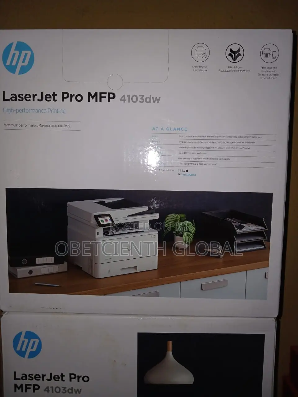 HP Laserjet Pro MFP 4103dw Printer