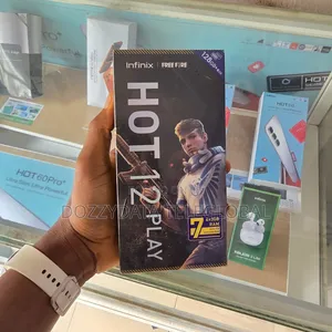 New Infinix Hot 12 play 128 GB Black