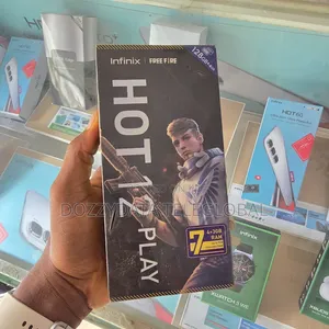 New Infinix Hot 12 play 128 GB Black