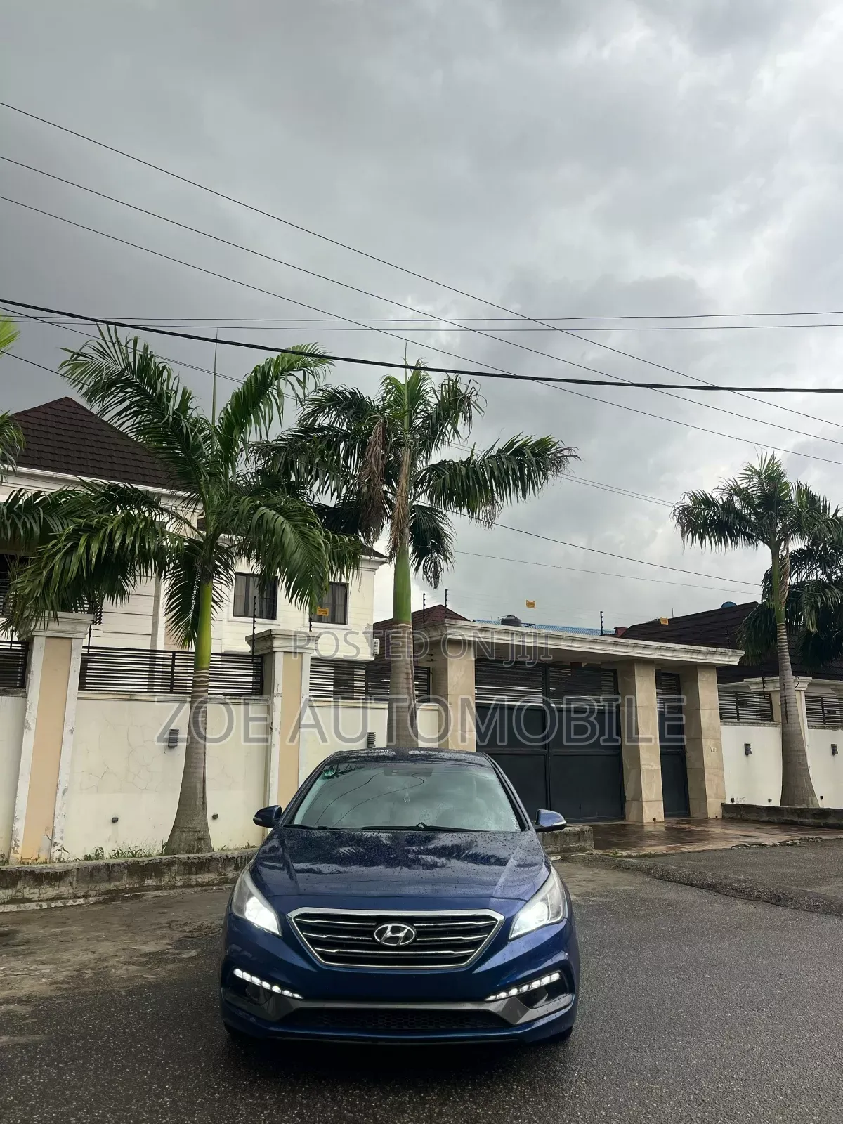 Hyundai Sonata 2016 Blue