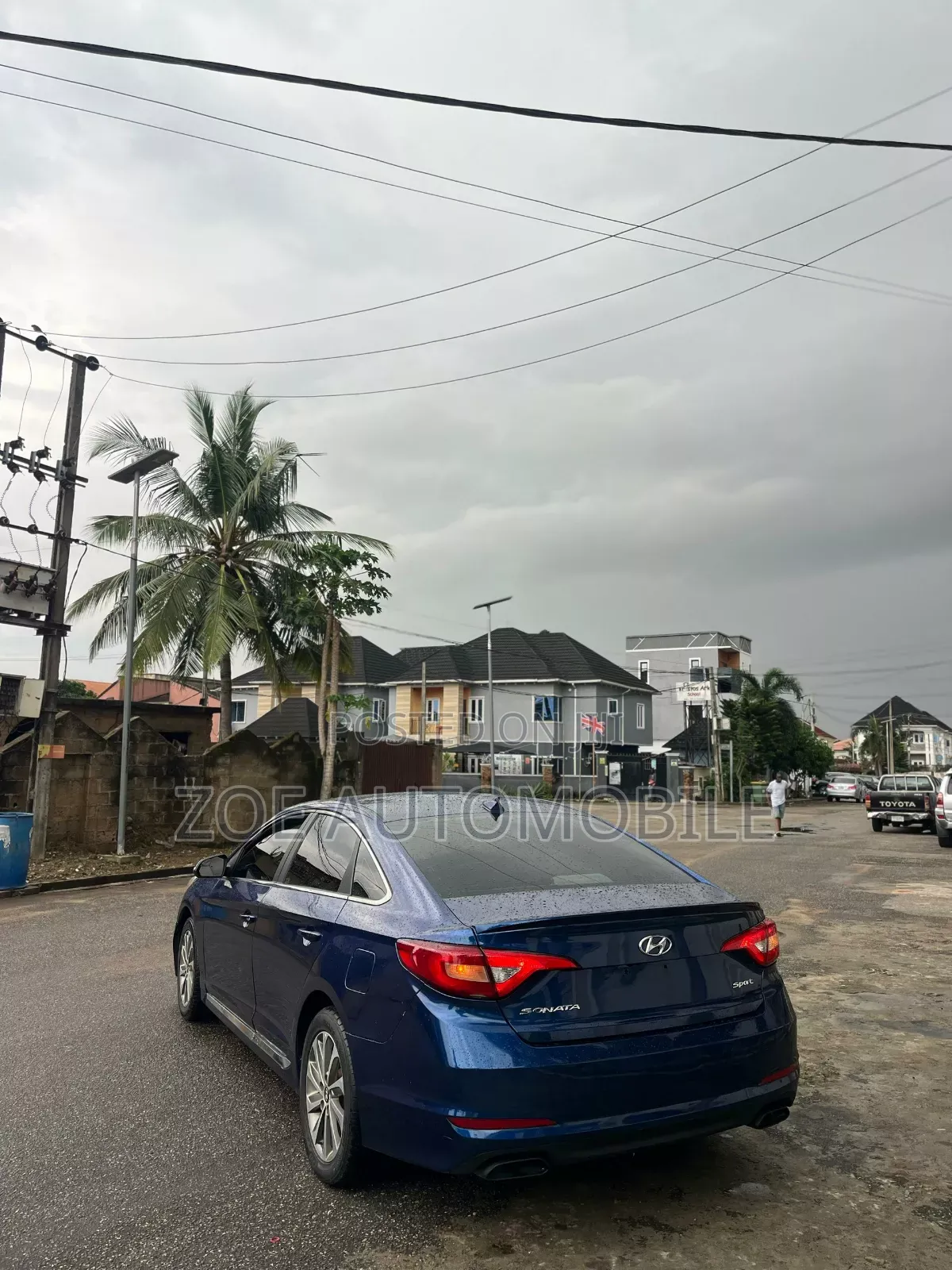Hyundai Sonata 2016 Blue