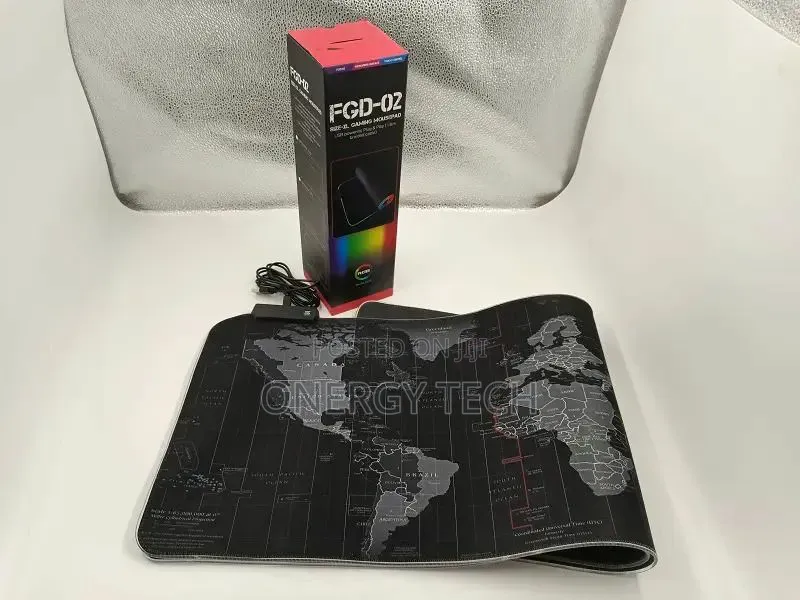 World Map Mouse Pad