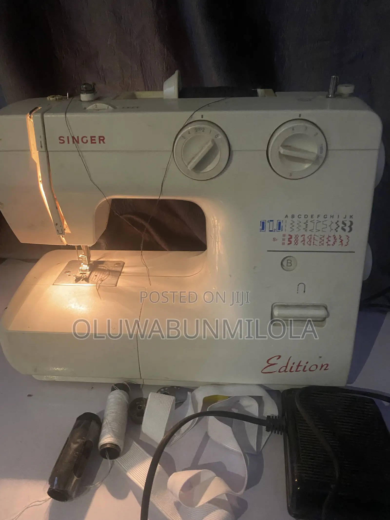 Tokunbo Singer Multi Purpose Electric Sewing Machine