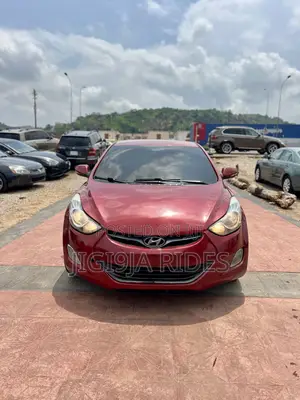 Hyundai Elantra 2013 Red