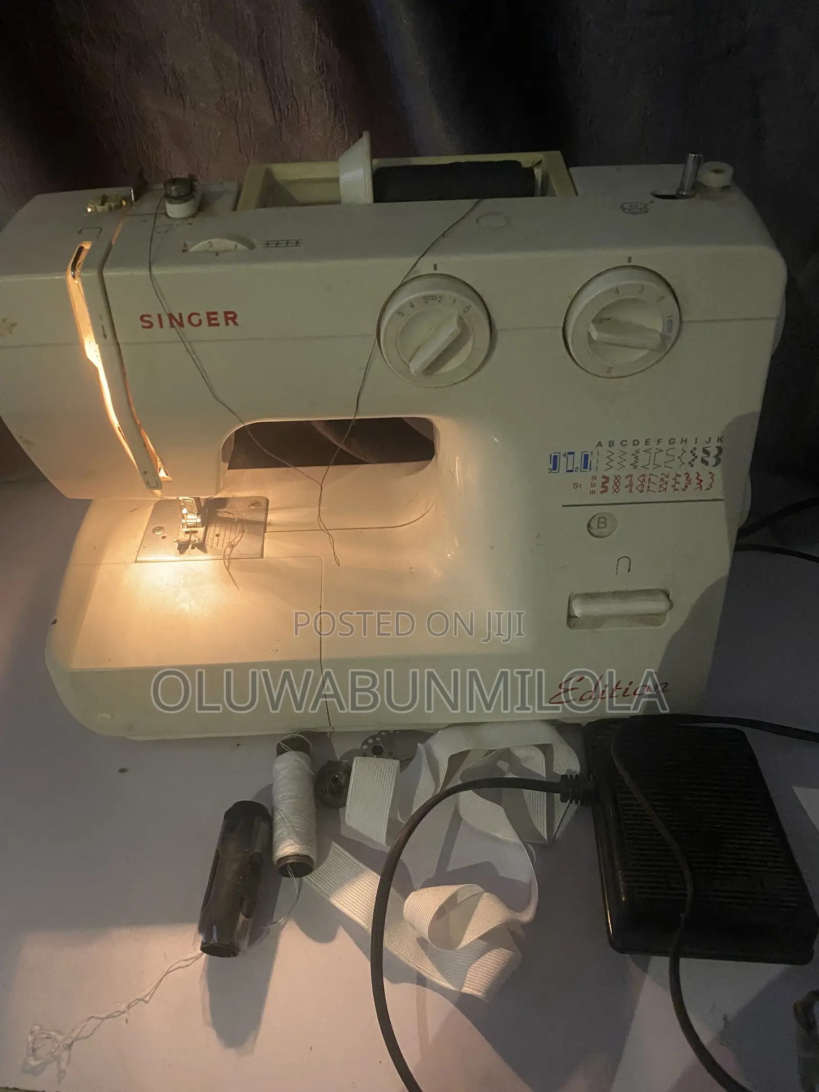 Tokunbo Singer Multi Purpose Electric Sewing Machine