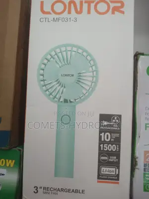 Lontor Rechargeable Hand Fan