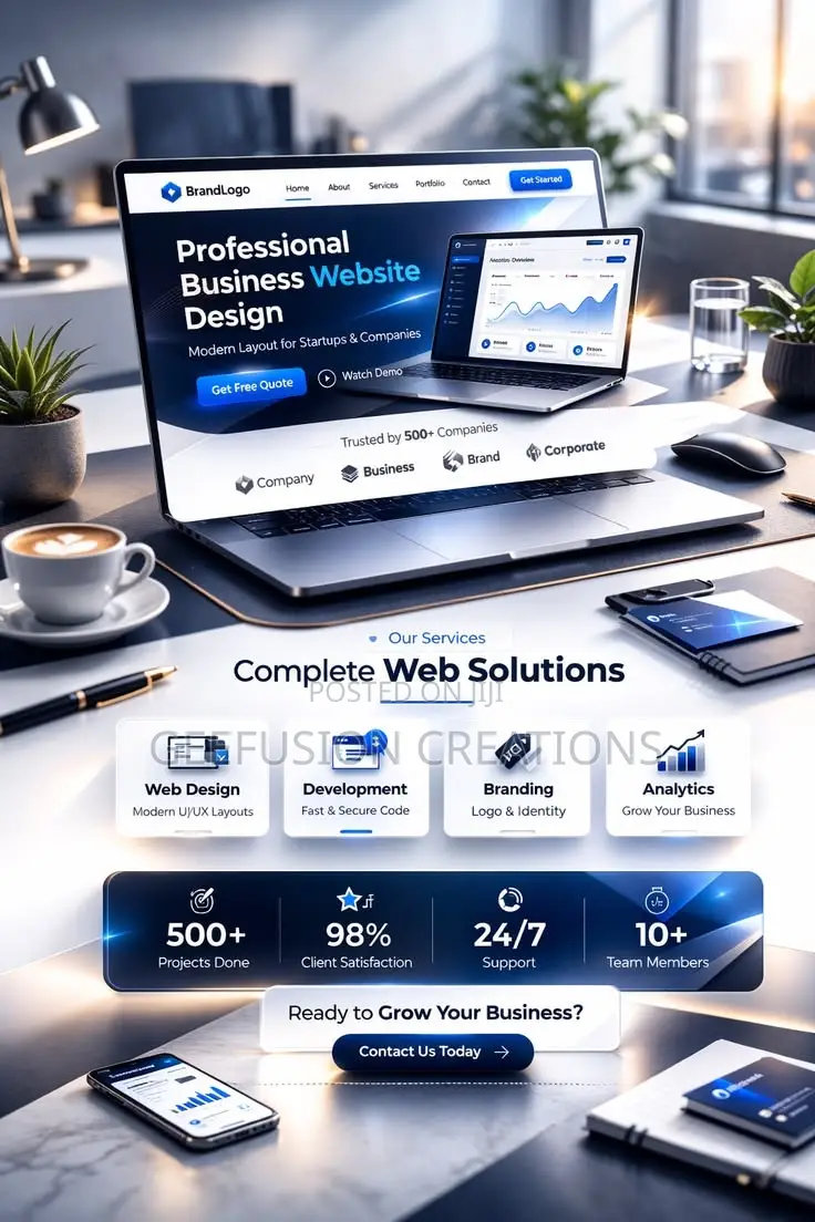 Conversion-Focused Website Setup