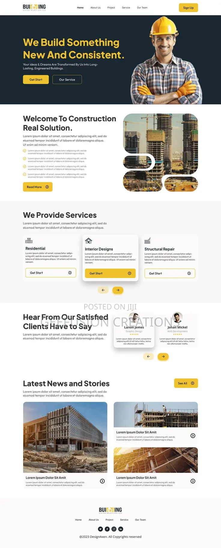 Conversion-Focused Website Setup