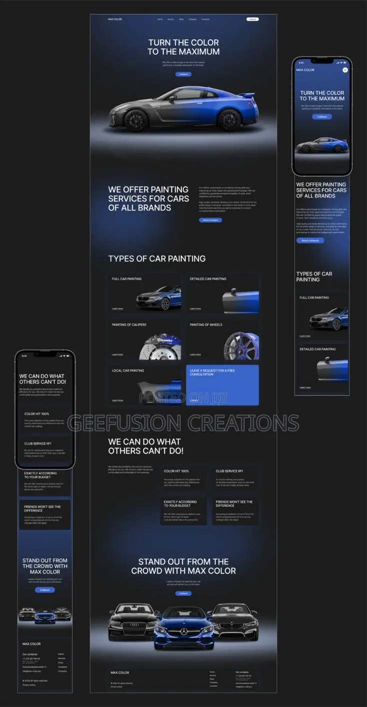 Interactive Website Experience Design