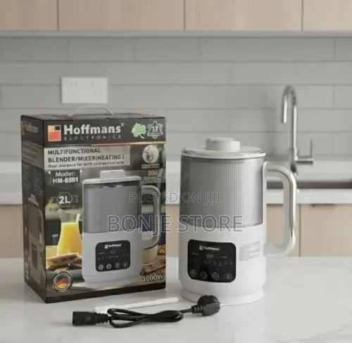 Hoffmans 2l Digital Blender Soup Maker | Hot Cold Heating Function