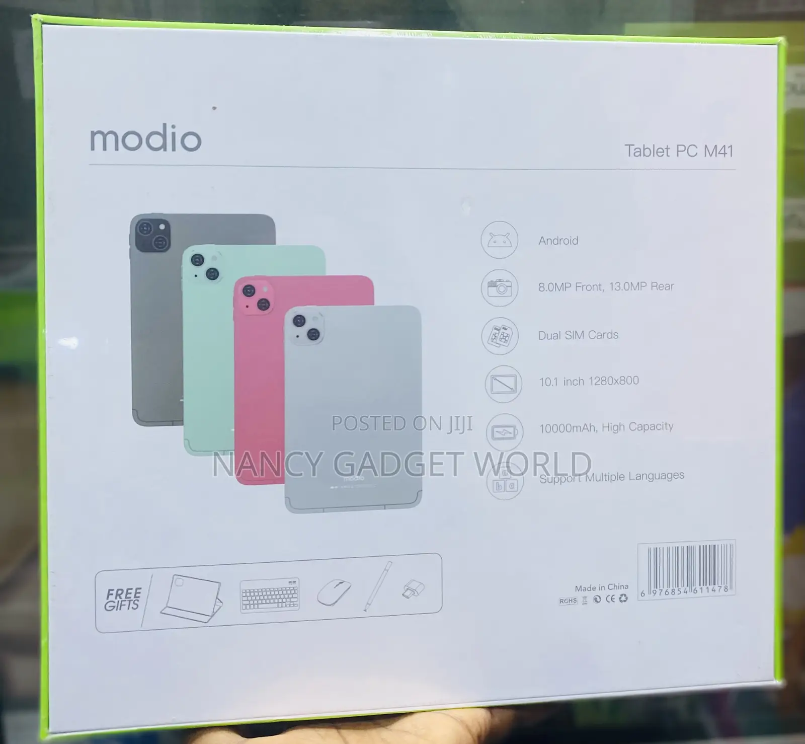 New Modio M41 1 TB Gray