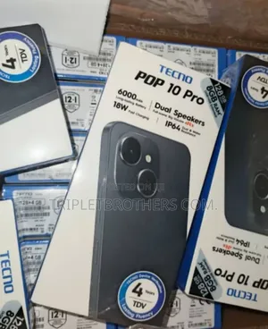 New Tecno Pop 10 Pro 128 GB Gray