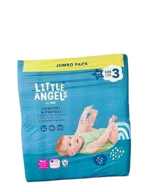 Asda Little Angel Jumbo Diaper Size 3,5 5+