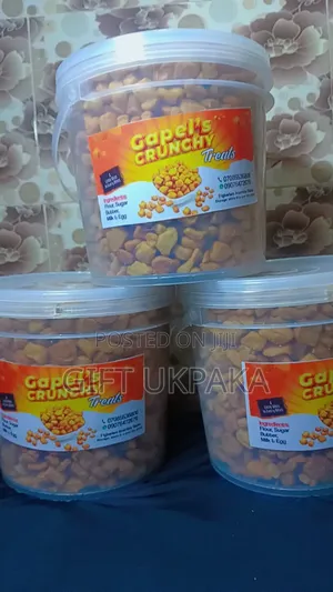 Gapel's Crunchy Treats Family Size Bucket