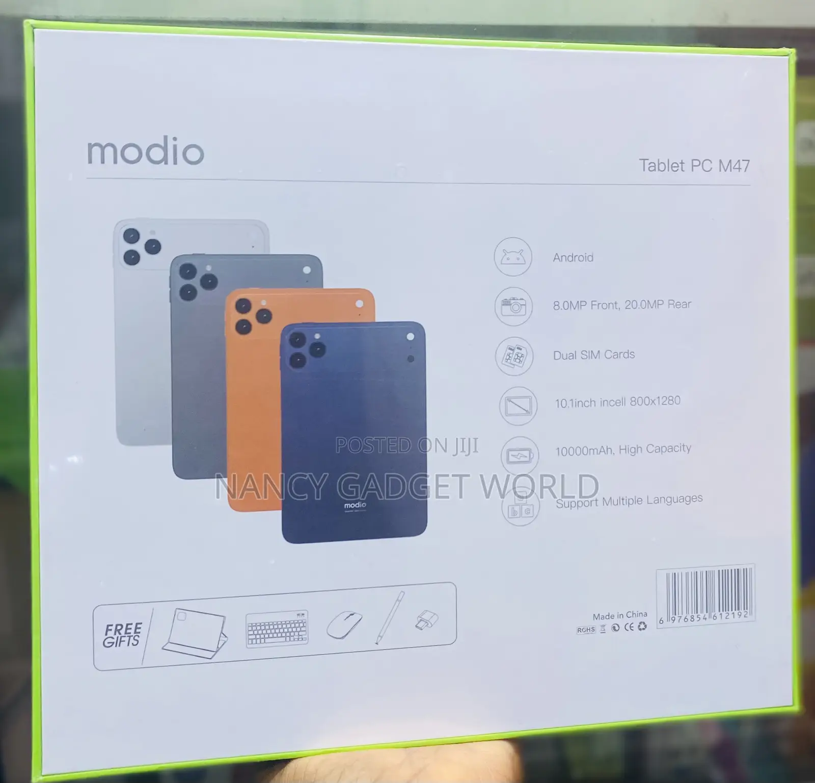 New Modio M47 1 TB Silver