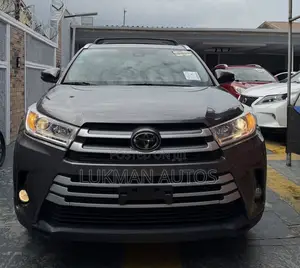 Toyota Highlander XLE 4x4 V6 (3.5L 6cyl 8A) 2018 Gray