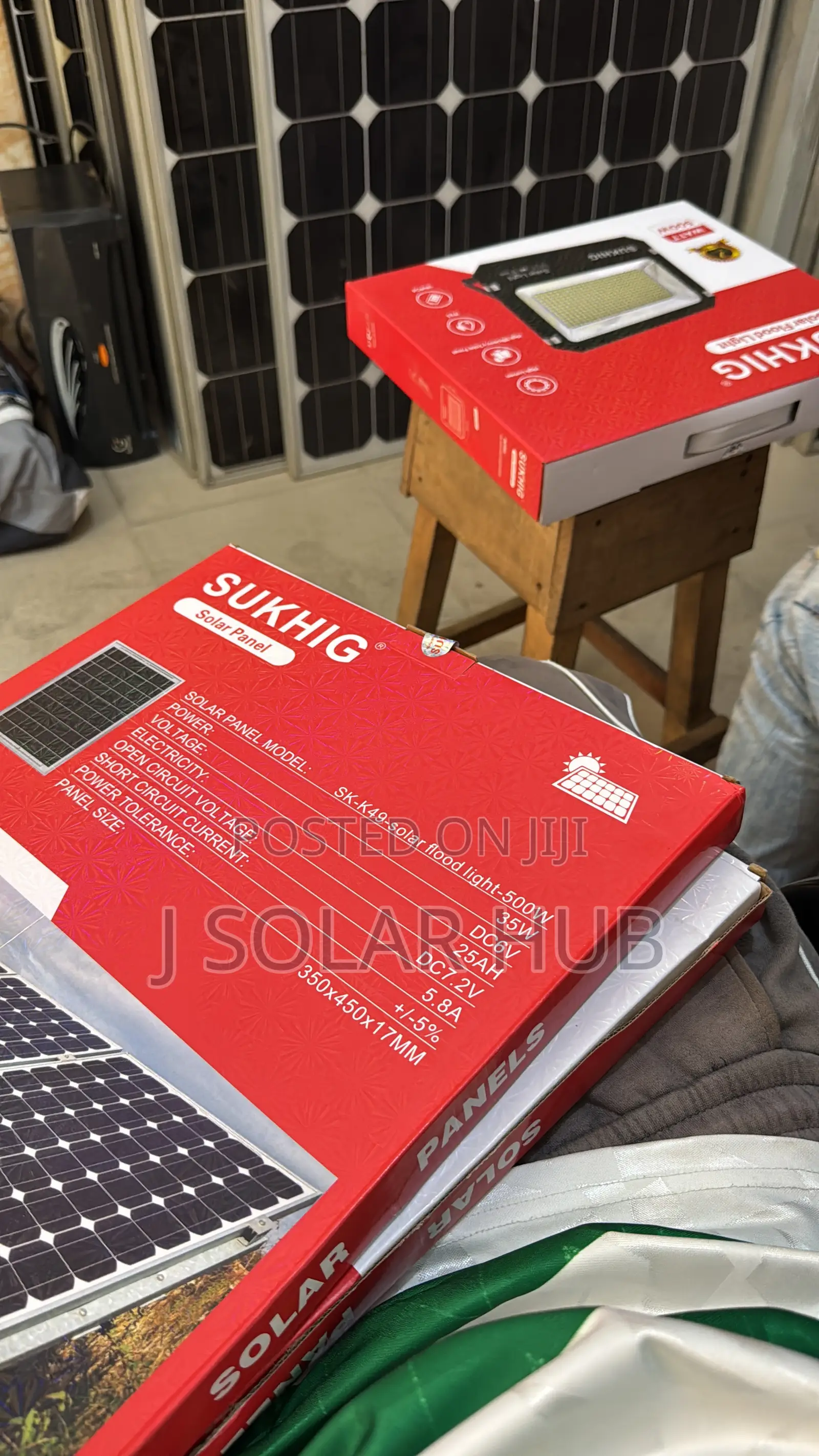 Sukhig 500w Solar Flood Light