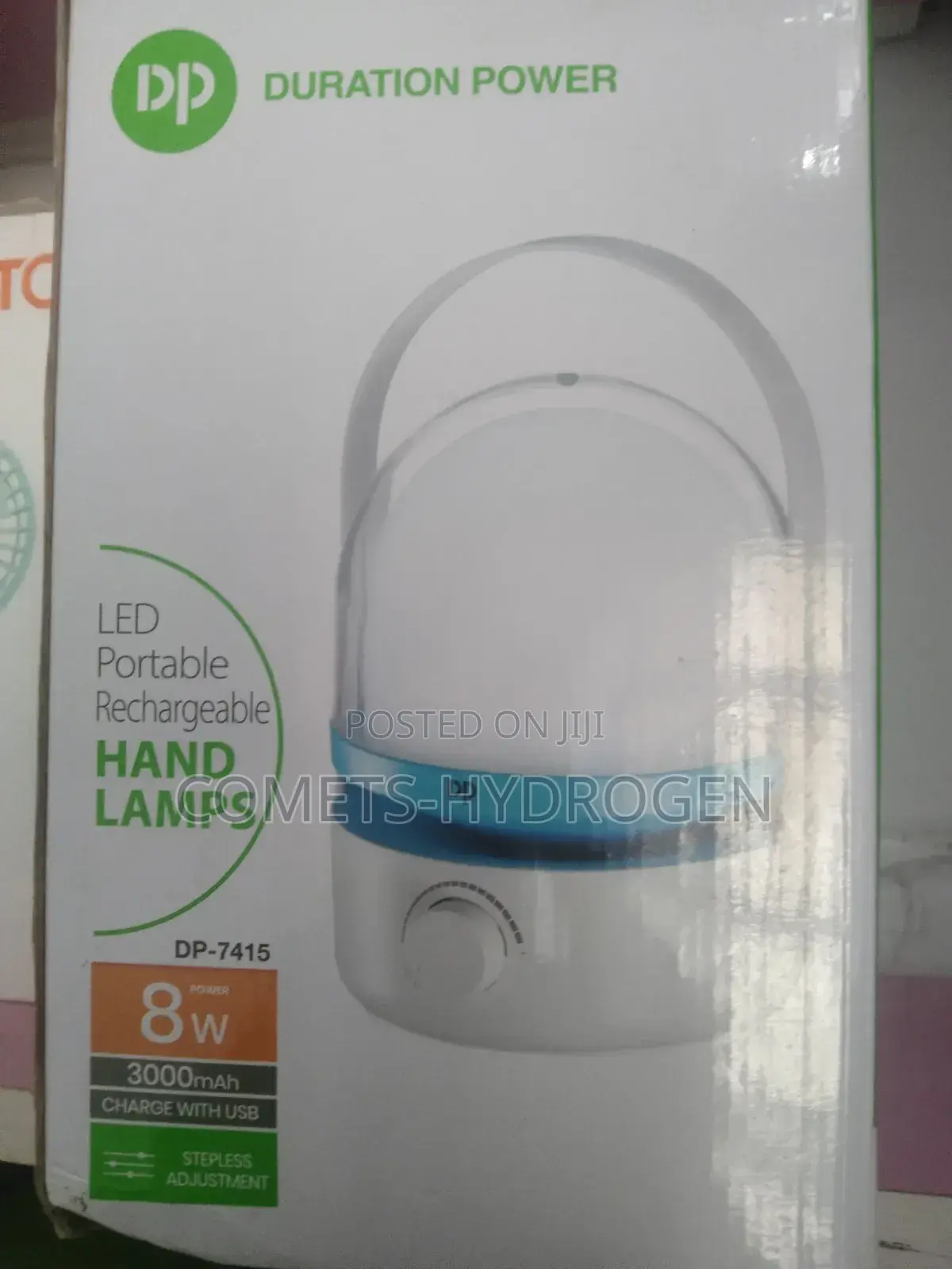 Original Dp Solar-Enabled Rechargeable Led Hand Lamp With Solar Panel