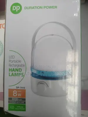Original Dp Solar-Enabled Rechargeable Led Hand Lamp With Solar Panel