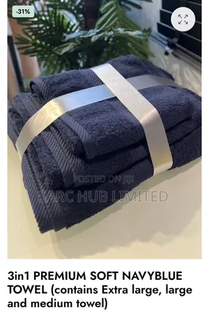3 in 1 Premium Towel Set