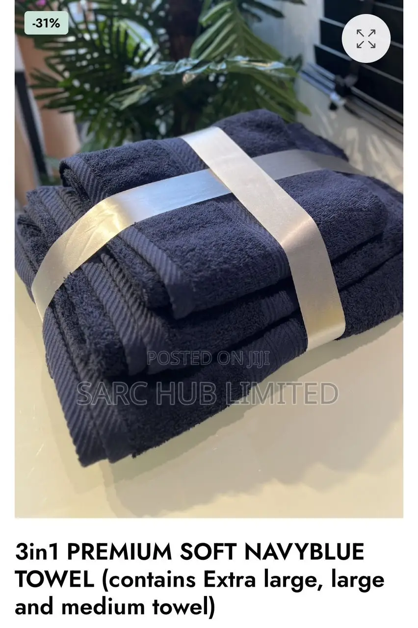 3 in 1 Premium Towel Set